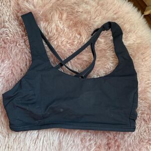 Lululemon Women's Black and Grey Bra